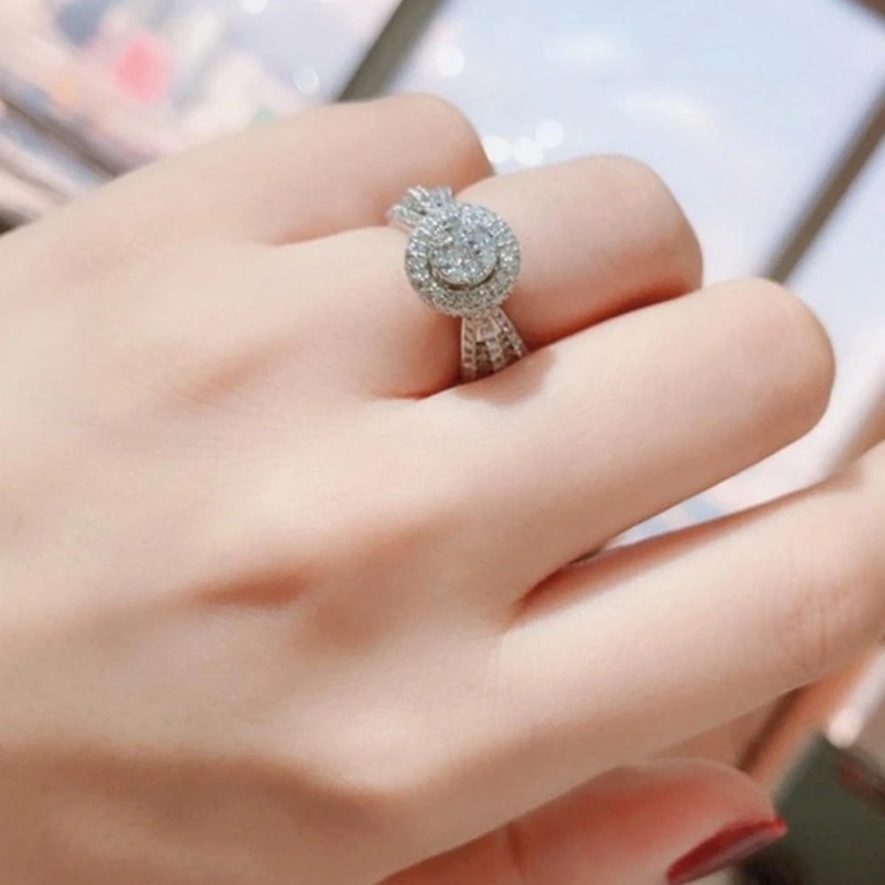 Angie bridal wedding  ring - Picture 3 of 4